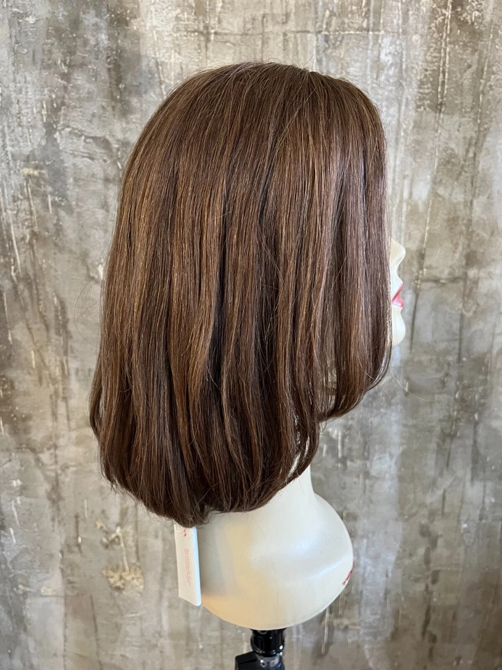 CABELLO HUMANO PROCESADO 100% EUROPEO 15"" MARRÓN CLARO Foto 4 de 4