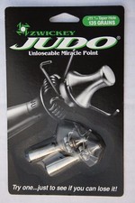 Zwickey 11/32" Glue On Judo Points by Zwickey. 135 grains