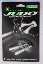 Zwickey 11/32" Glue On Judo Points by Zwickey. 135 grains