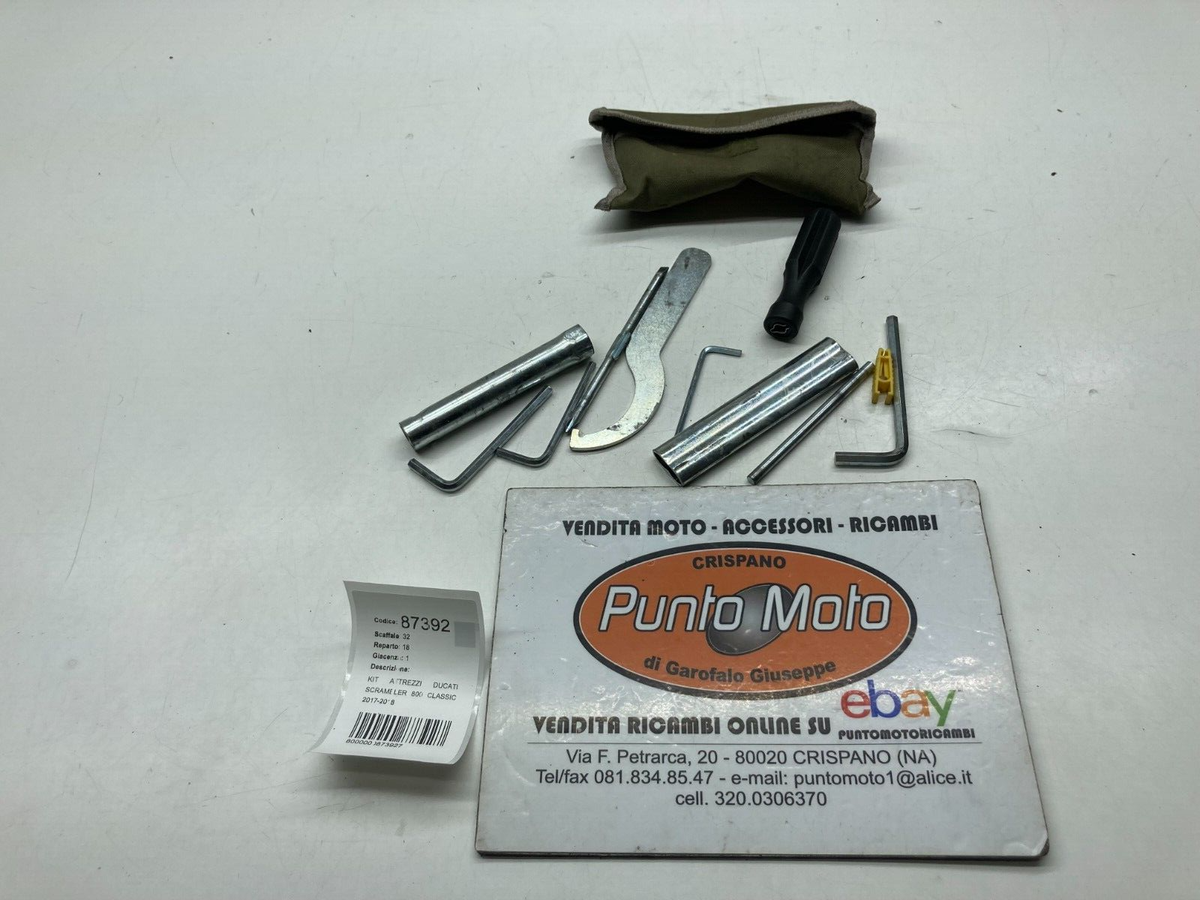 KIT ATTREZZI SMONTAGGIO DOTAZIONE ORIGINAL DUCATI SCRAMBLER