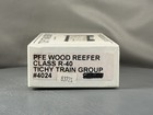 Tichy Train Group - Undecorated - 40' PFE Wood Reefer - Kit # 4024 — photo 2