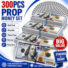 300pcs 30K money props toy play fake bills for video, Learning Education Toys