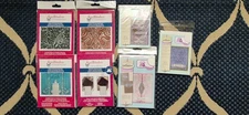 Lot of 7 Spellbinders Embossing Folders