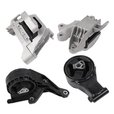 Engine Motor & Transmission Mount Kit 4pcs Compatible with Fits 2011-2015 Che...