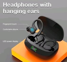 TWS Auriculares Inalámbricos Bluetooth Auriculares Deportes Gancho Correr Bajo Auriculares