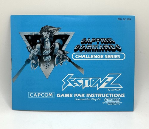 Section Z ( Nintendo NES Hangtab 5 Screw ) Tested Complete CIB - Excellent Shape - Picture 16 of 17