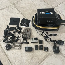 GoPro Hero 3 Action Camera w Battery & Remote Bundle Accessories TESTED & WORKS