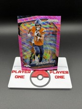 2025 Panini Prizm #54 Devaughn Vele Pink Wave