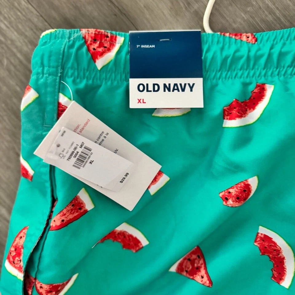 Bañador corto Old Navy XL sandía  Foto 4 de 4