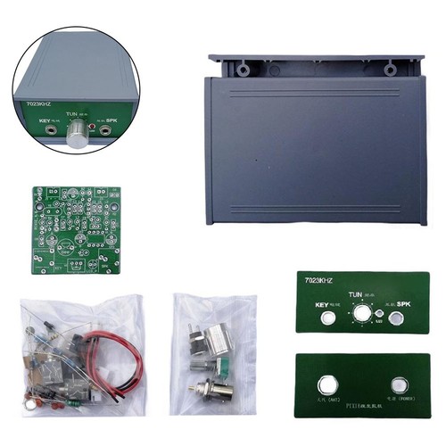 Complete DIY CW Shortwave Transceiver Kit with Housing for Arduino Electronics - Picture 2 of 11
