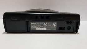 SEGA SATURN Black Console Model: MK-80000A + OEM Controller + Cables - Tested