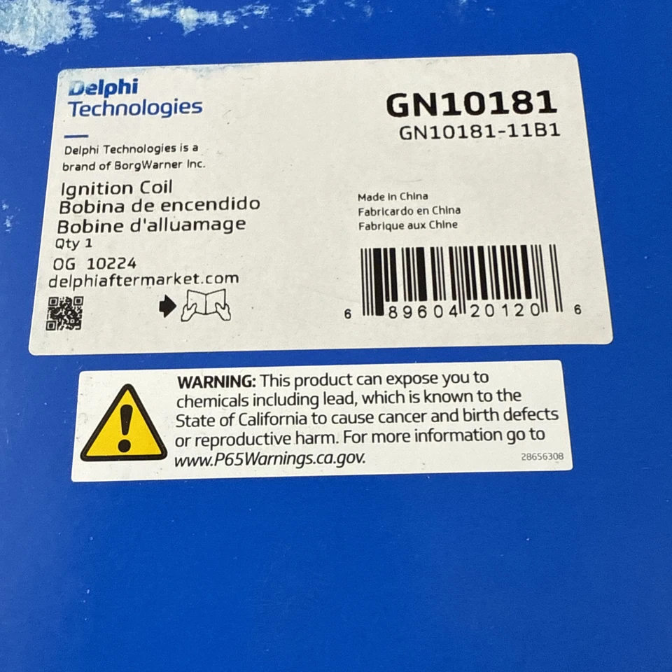 Bobina de encendido Delphi GN10181 Foto 2 de 4