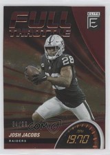 2022 Panini Donruss Elite Full Throttle Red 54/99 Josh Jacobs #FT24 9o3