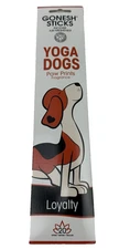 GONESH INCENSE STICKS YOGA DOGS FRAGRANCE "Loyalty" BEST FRIENDS 20 STICKS