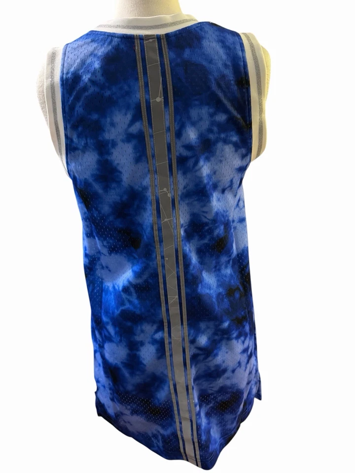 Mitchell & Ness Women NBA Philadelphia 76ers Jersey Tank Top Dress Blue S $110 - Image 2 of 2