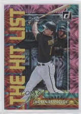 2022 Panini Donruss The Hit List Pink Fireworks Bryan Reynolds #THL-4 0o6v