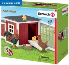 Schleich 42421 Hühnerstall Farm World Bauernhof selten Neu OVP