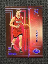 2024-25 Panini Silhouette Rookie Auto Reed Sheppard /25 Houston Rockets RC