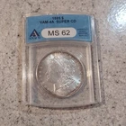 1885-S VAM 4A SUPER CD  Morgan Silver Dollar MS62