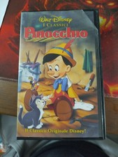 PINOCCHIO - ORIGINALE DISNEY VHS ITA  - In Italiano