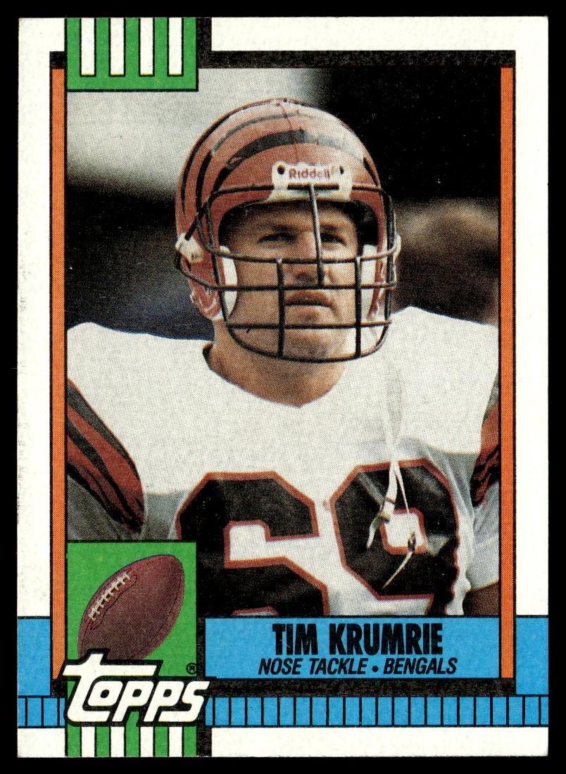 1990 Topps Tim Krumrie Cincinnati Bengals #268