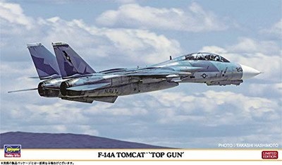 Hasegawa 1/72 US Navy F-14A Tomcat Top Gun plastic model 02293
