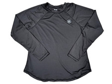 Hurley UPF 50 Long Sleeve Black Shirt Boys Size M