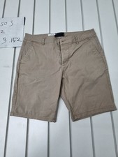 ASOS DESIGN Men’s Pull-On Chino Shorts Size W32" Khaki Casual Summer Wear