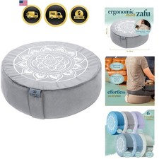 Meditation Cushion - Comfortable Floor Pillow - Traditional Tibetan Meditatio...