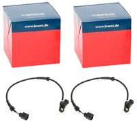 2X Bremi ABS-SENSOREN Vorne Passend FÜR Ford Galaxy Seat Alhambra VW Sharan