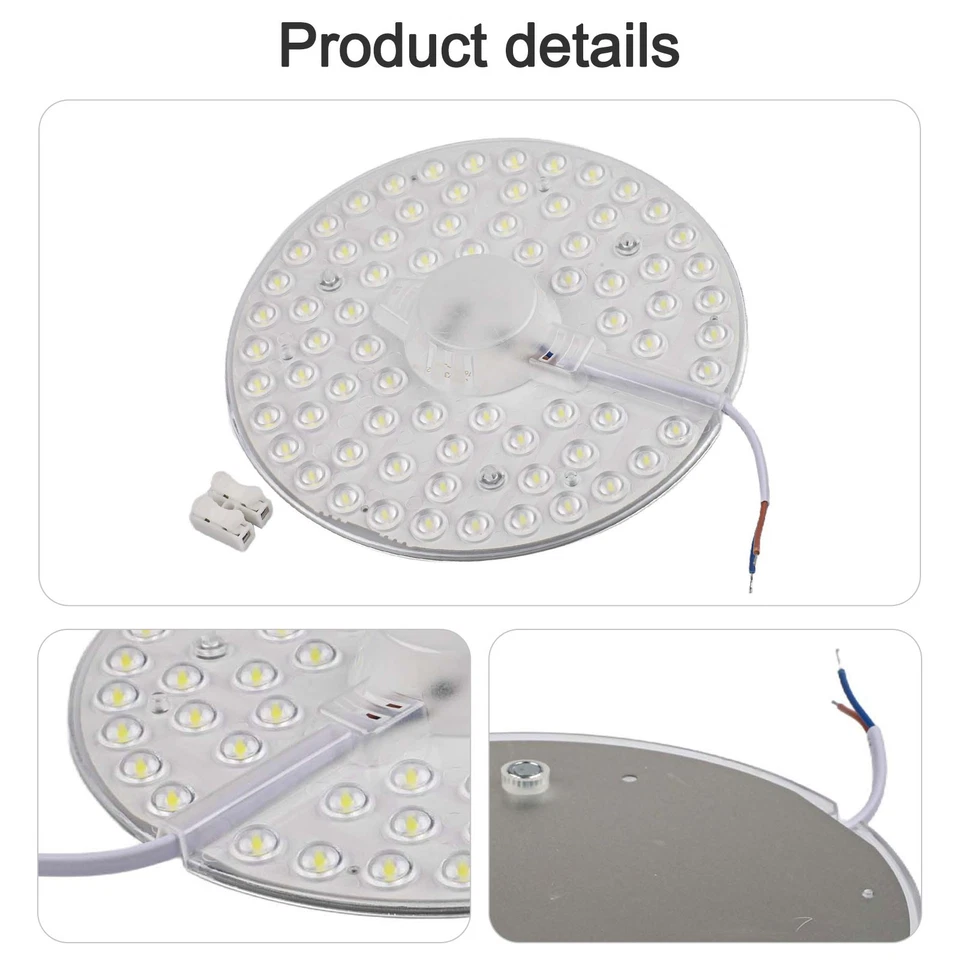 LED Modul Umbau Set Deckenleuchte Deckenlampe Rundlampe Ringlampe Leuchtmittel - Bild 3 von 4