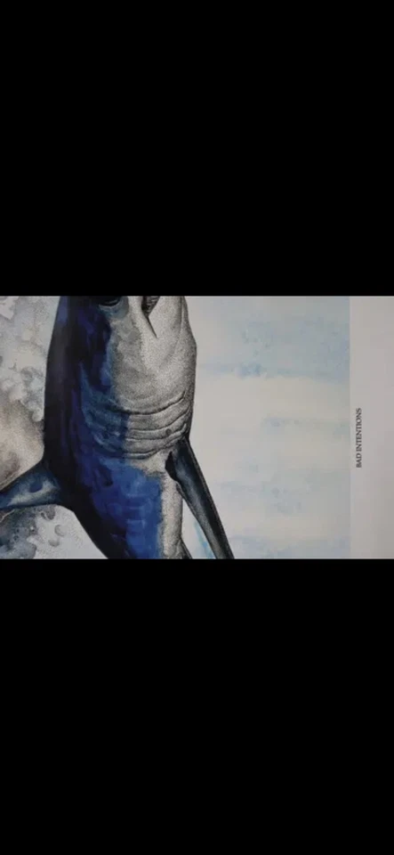 Impresión "Bad Intentions" de Steve T. Goione, 10/300 lápiz firmado Dimensiones:... Foto 4 de 4