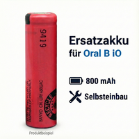 🔋Ersatz Akku FüR Oral B Io 4 - 10 ZahnbüRste 3,6V 750Mah Batterie Ersatzakku 🔋
