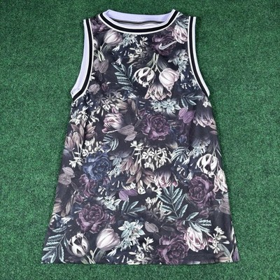 Nike Court Flex Tennis Dri Fit Dress / Paris print / Size Medium