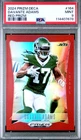 2024 Panini Prizm Deca Football Red Davante Adams #164 PSA 9