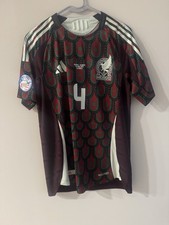 Adidas Mexico 2024 Jersey Edson Alvarez Player Issue  Utileria Copa America