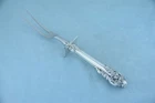 Wallace Grande Baroque Sterling Silver 11" Carving Fork No Monogram