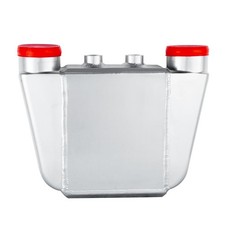 Universal Air To Water Intercooler 16x12.72x4.5 Liquid Core Aluminum Silver Universal Air To Water Intercooler 16x12.72x4.5 Liquid Core Aluminum Silver
