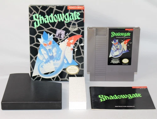 Shadowgate NES Nintendo Complete CIB Authentic! Very Good Condition! NICE!
