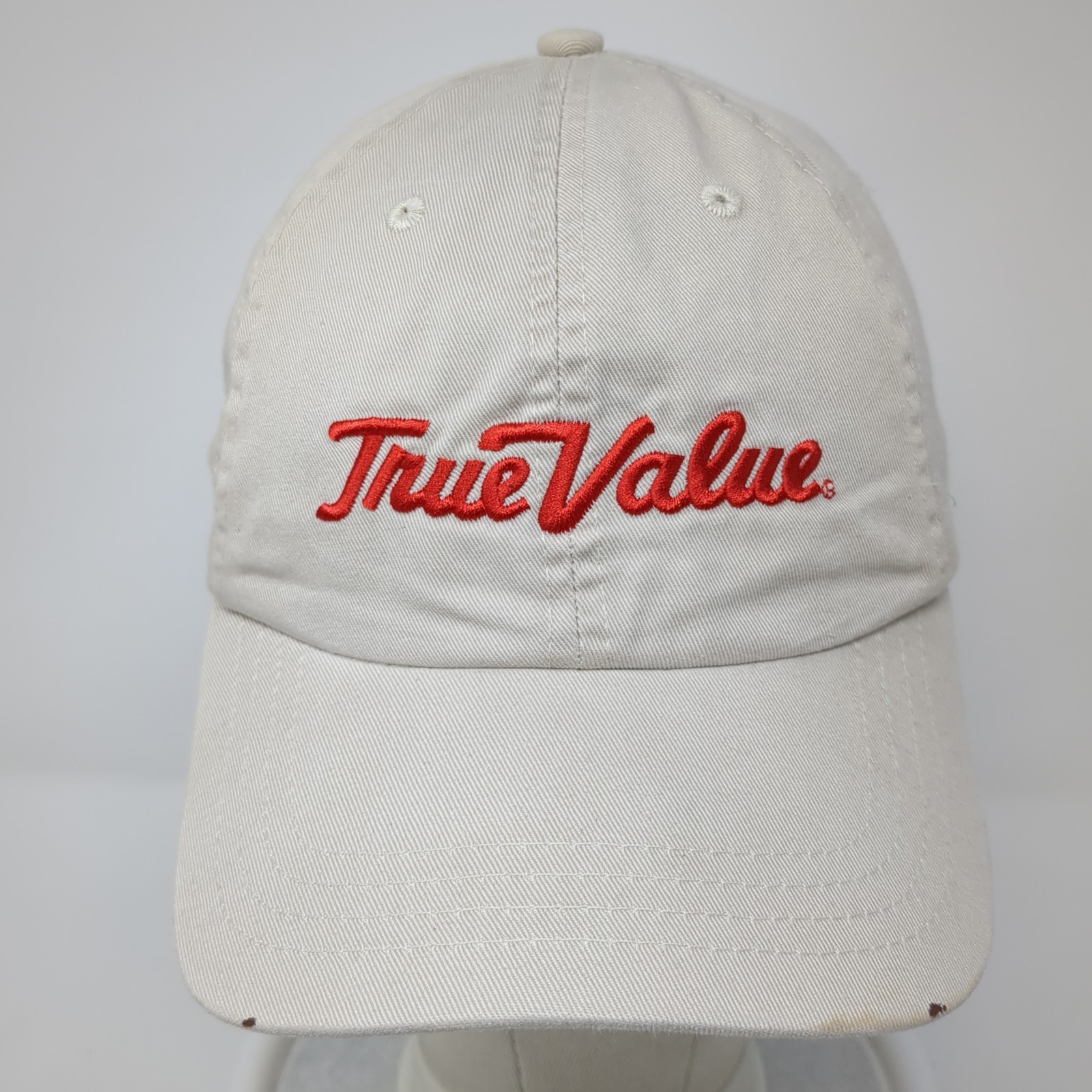 True Value Strapback Baseball Cap Beige One Size … - image 2