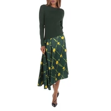 Burberry Dandelion Asymmetric-Skirt Dress - Image 2 of 4