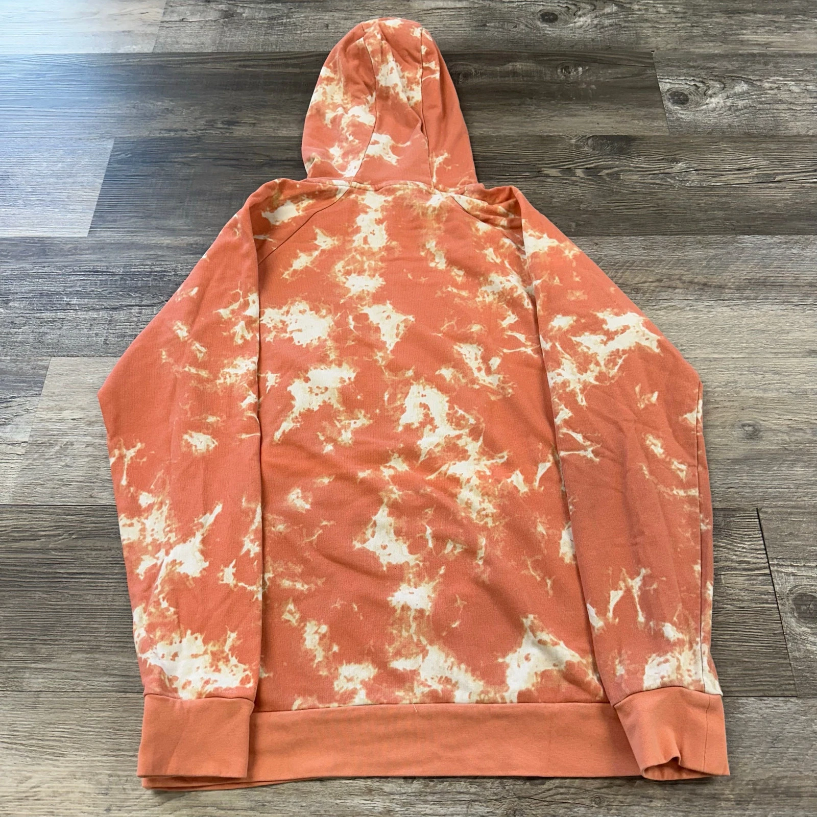 gymshark tie dye cotton blend running active pullover hoodie