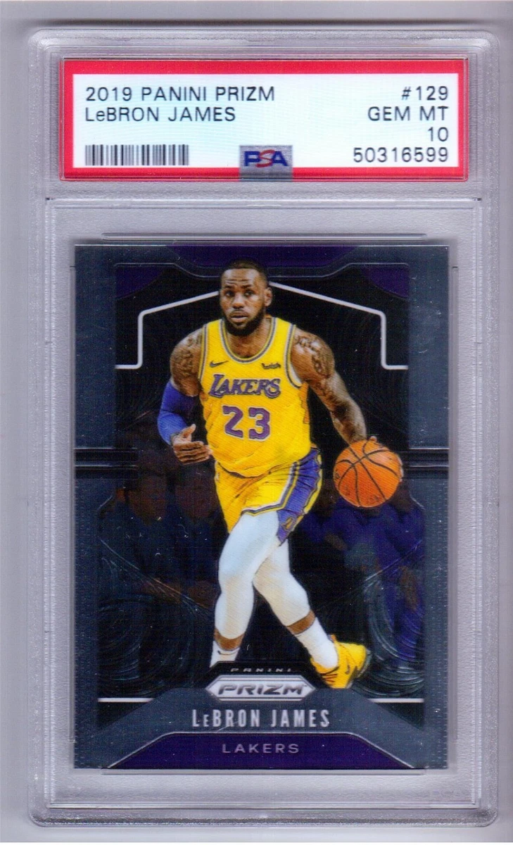 LeBron James Basketball Trading Cards 2019-20 Panini Prizm Set