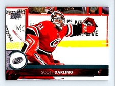 #283 2017-18 Upper Deck Scott Darling Carolina Hurricanes