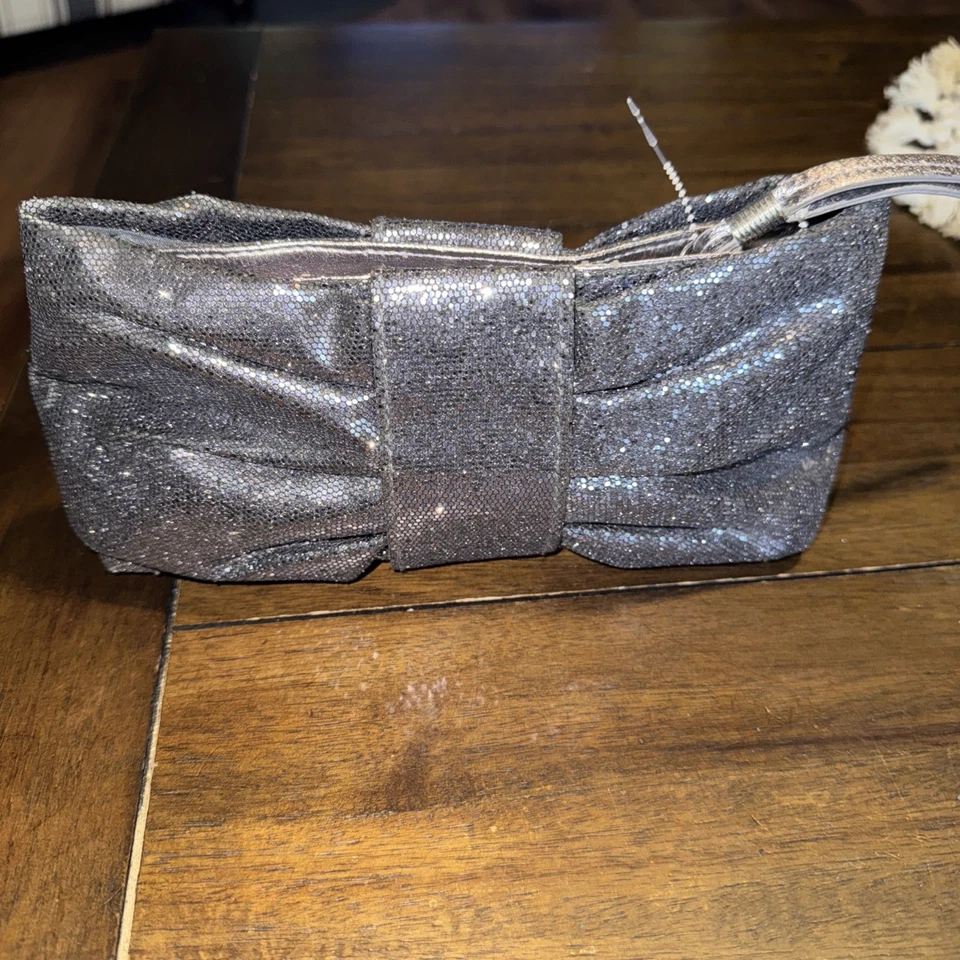 Wrist handbag Victoria Secret Silver Sequin Clutch Evening Bag - Image 4 of 4