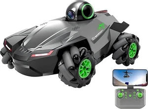 Voiture de télécommande rechargeable avec caméra, 2.4G RC Voiture 1080P, APP Contrôle RC Jouet