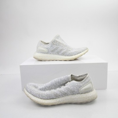 adidas PureBoost Running & Jogging Shoes Men's White Used 9