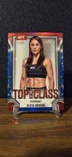 2025 Topps Chrome UFC Alexa Grasso Top of the class Red White & Blue /88 TTC-3