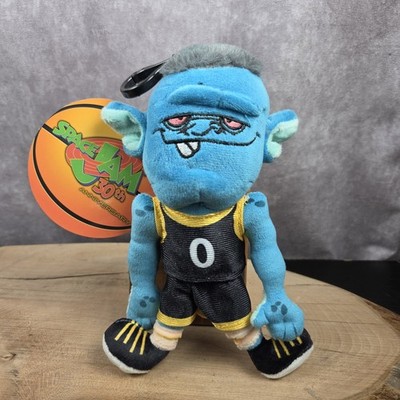 Space Jam 30th Anniversary Looney Tunes Blue Monstar Plush Blanko Dangler - New