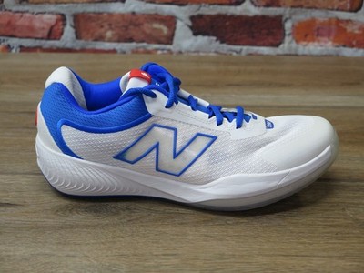 Women's New Balance 996v6 White/Blue Pickle Ball Court Shoe *WCH996PI SIZES
